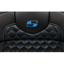 Asiento Roadsofa™ Alcance Extendido — 44,5 cm del conductor, apoyo lumbar 13,97 cm, Negro