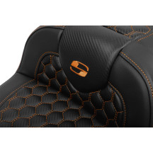 Roadsofa™ Asiento de Alcance Extendido — 44.5 cm largo conductor, 35.5 cm ancho, Negro