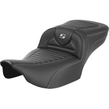 Roadsofa™ Asiento de Alcance Extendido — 44.5 cm L, 35.5 cm W, 13.97 cm lumbar, Negro
