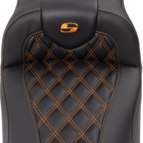 Roadsofa™ Extended Reach Seat — 44.5 cm driver length, 35.5 cm driver width, Black