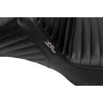 Tailwhip Daddy Long Legs Seat — 2" back, 6" back support, 11-1/2" wide, Black