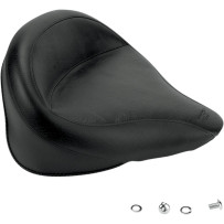 Wide Vintage Solo Seat — 48.5 cm (19") length, 44.5 cm (17.5") width, Black