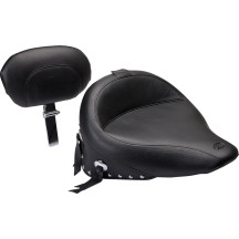 Wide Solo Seat with Removable Backrest