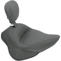Wide Solo Seat with Removable Backrest