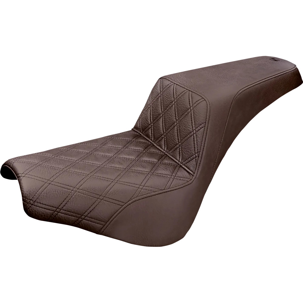 Step-Up Seat — Front Lattice Stitch Step-Up Seat — Front Lattice Stitch