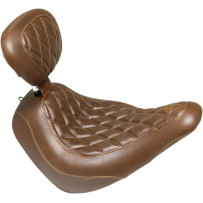 Wide Tripper™ Solo Seat — 35.5 cm (14\") width, Brown