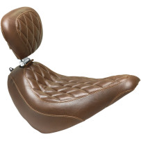 Wide Tripper™ Solo Seat — 33 cm (13\") width, Brown
