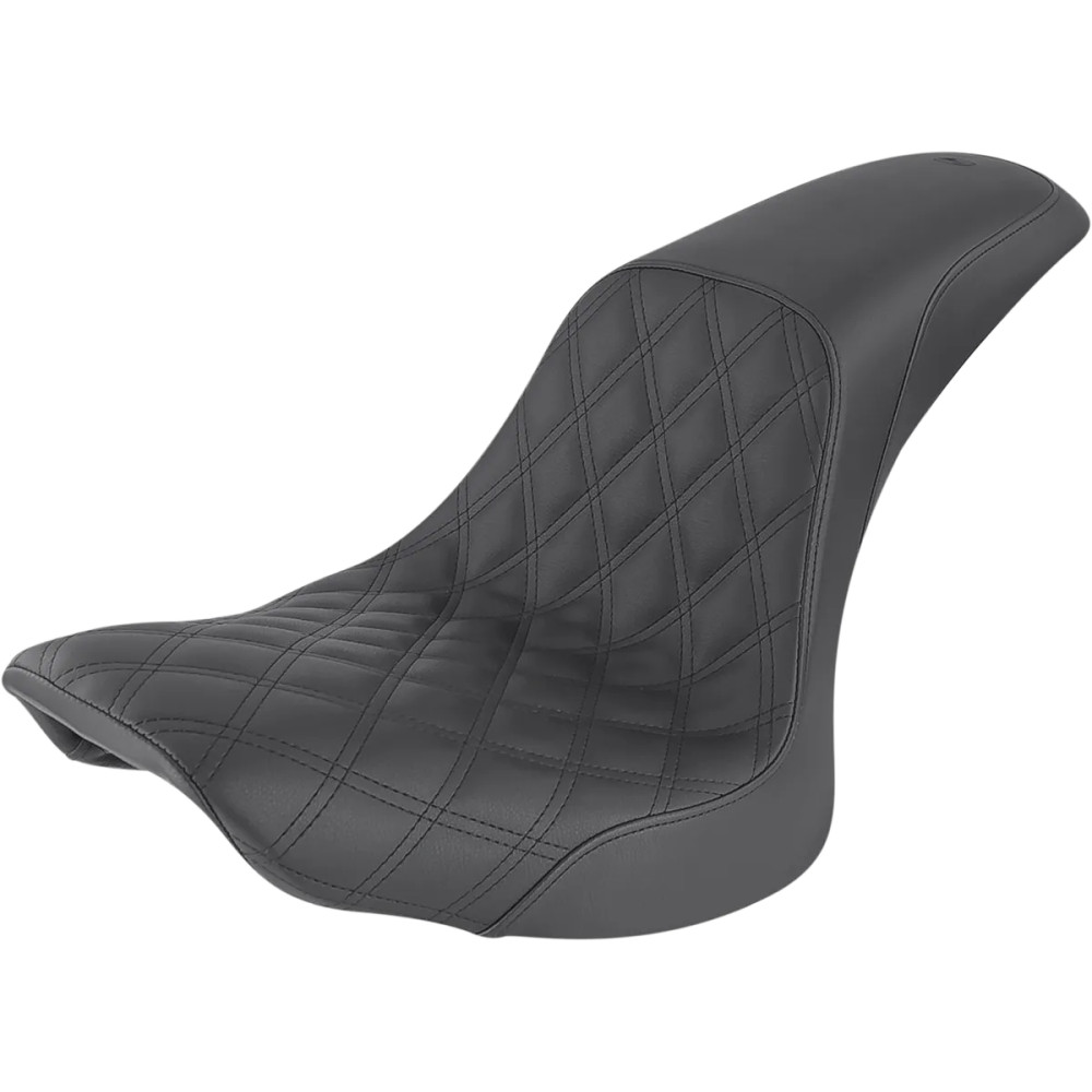 Profiler™ Lattice Stitch Seat — 34.5 cm L × 28 cm W, Black