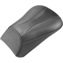 Dominator Almohadilla para pasajero — 30,5 cm x 15 cm, Negro