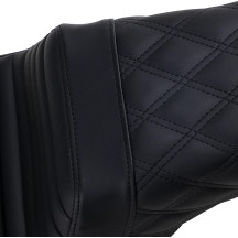 Step-Up Seat — Rear Lattice Stitch/Front Tuck-n-Roll