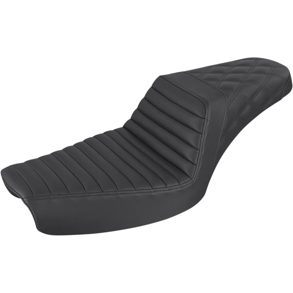 Step-Up Seat — Rear Lattice Stitch/Front Tuck-n-Roll