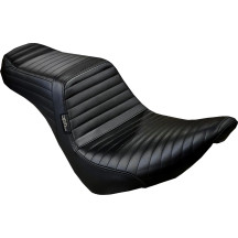 Asiento Tailwhip — 2 plazas, conductor 32 cm (12-1/2"), pasajero 19 cm (7-1/2"), negro