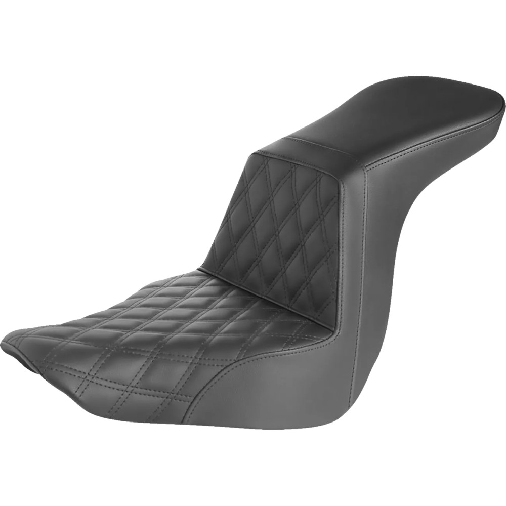 Step-Up Seat — Front Lattice Stitch Step-Up Seat — Front Lattice Stitch