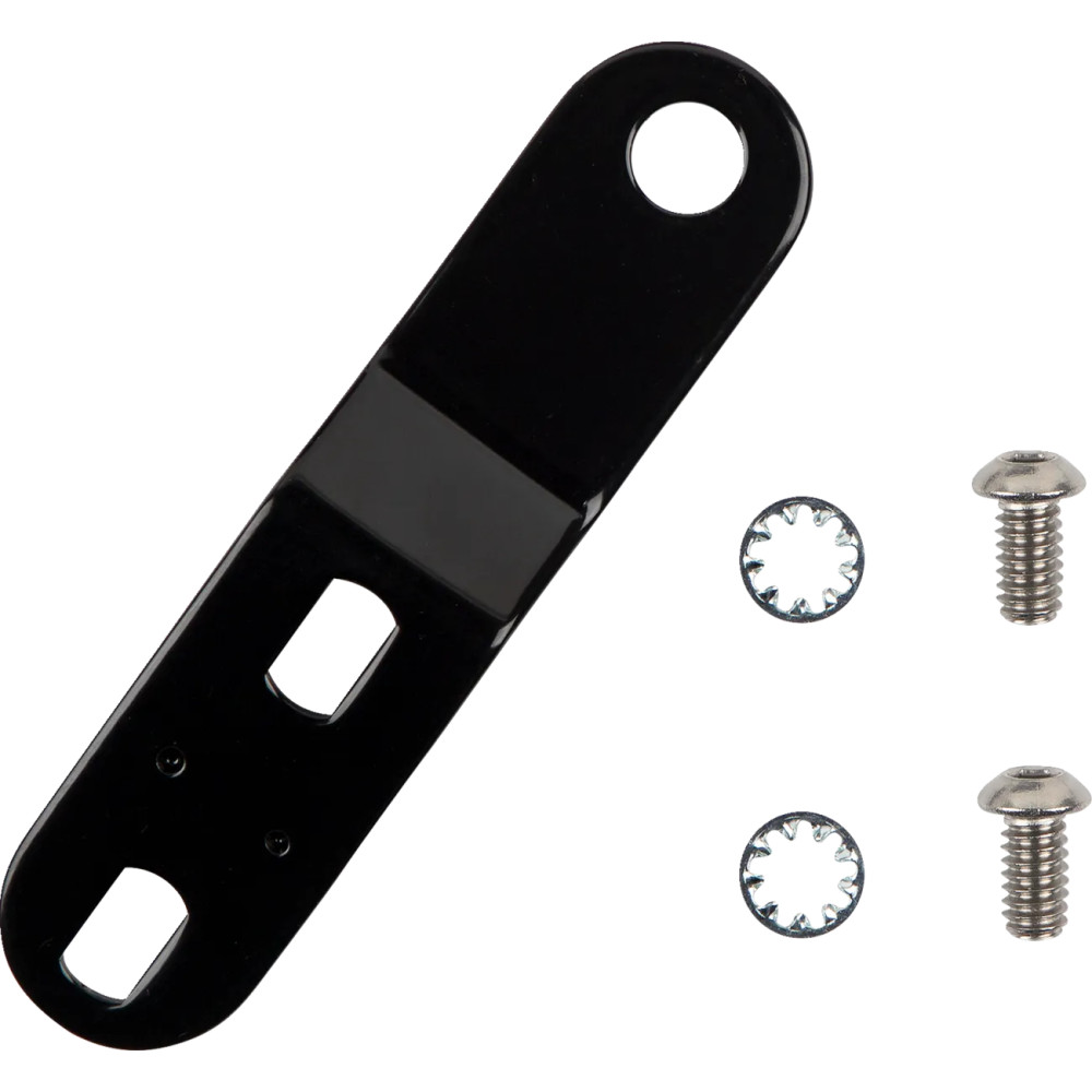 Bare Bones Serie Pillion Pad — 28 cm (11"), 18 cm (7"), Ajuste estándar, Negro