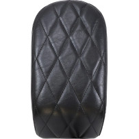 Bare Bones Series Pillion Pad — 28 cm (11") length, 18 cm (7") width, Black