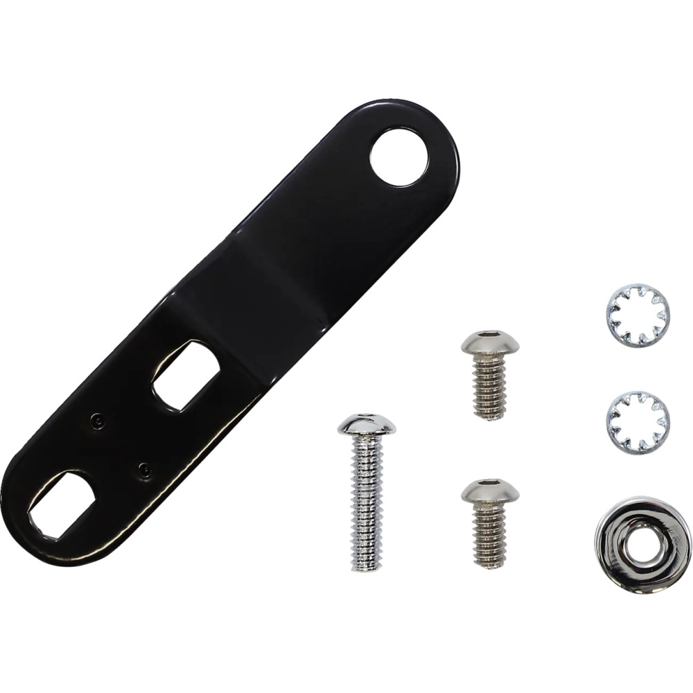 Almohadilla para pasajero Bare Bones Series — 25.5 cm (10") largo, 15–18 cm (6"–7") ahusado, Negro