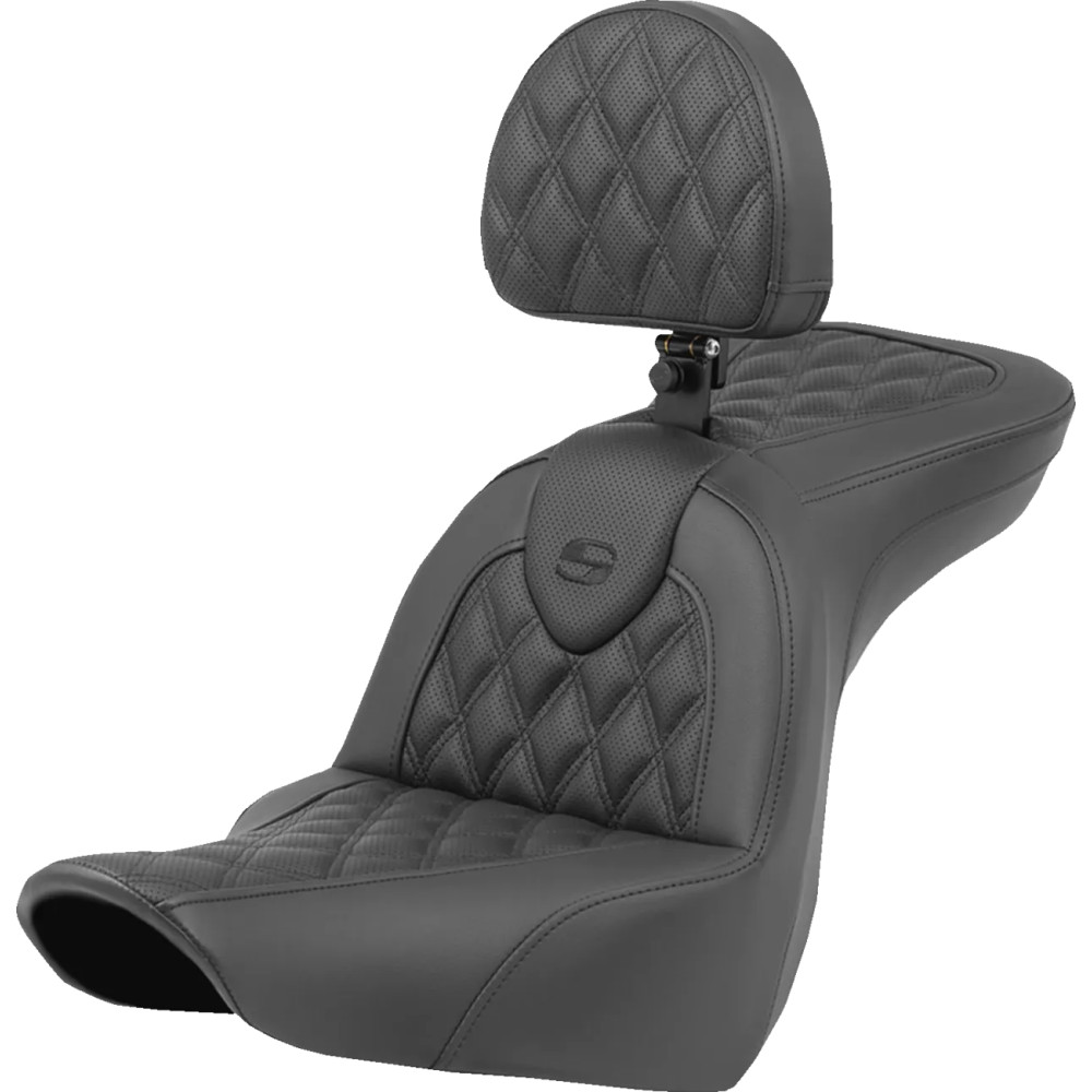 Roadsofa™ Lattice Stitch Seat — 37 cm (14-1/2\") L, 33 cm (13\") W, Black Roadsofa™ Lattice Stitch Seat — 37 cm (14-1/2\") L, 33 cm (13\") W, Black