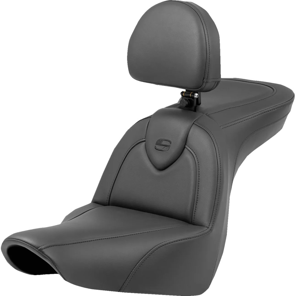 Roadsofa™ Standard Reach Seat — 76 cm (30") overall, 37 cm (14-1/2") driver length, 2-Up, Black