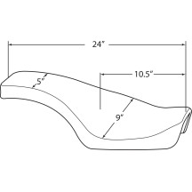 Spoon-Style 2-Up Seat
