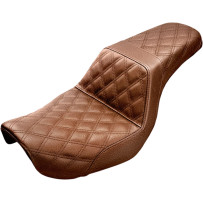 Step-Up Seat — 12.5" driver length, 11" driver width, 26.75" overall, Brown