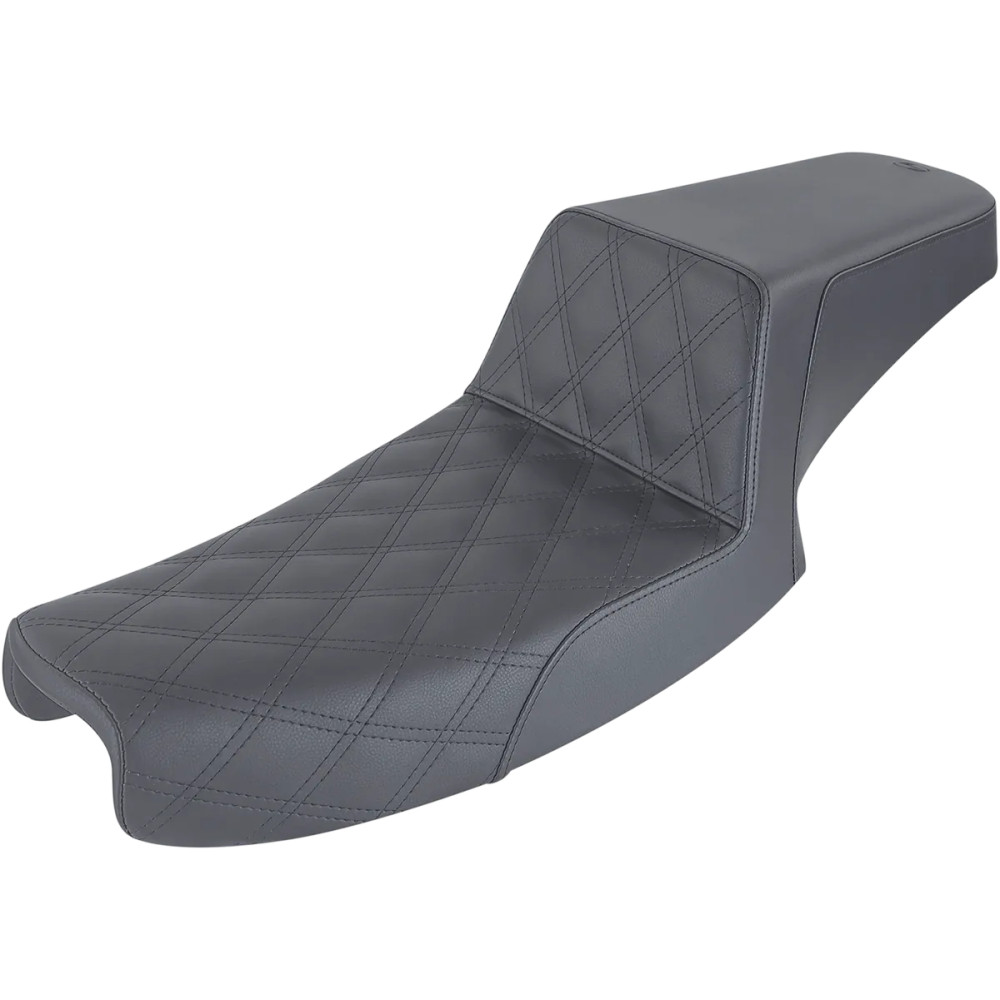 Step-Up Seat — Front Lattice Stitch Step-Up Seat — Front Lattice Stitch