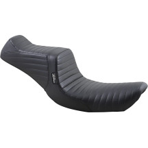 Asiento Tailwhip — 32 cm conductor, 19 cm pasajero, 2-Up, negro