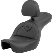 Roadsofa™ Standard Reach Seat — 2-Up, Driver 32 cm (12-1/2") × 35.5 cm (14"), Fits tank: Standard, Black