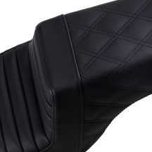 Step-Up Seat — Rear Lattice Stitch/Front Tuck-n-Roll
