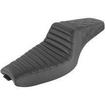 Step-Up Seat — Rear Lattice Stitch/Front Tuck-n-Roll