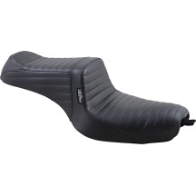 Asiento Tailwhip — 2 plazas, Conductor 32 cm (12-1/2"), Pasajero 19 cm (7-1/2"), Negro