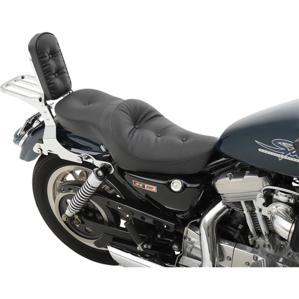 Low-Profile Double Bucket 2-Up Vinyl Seat