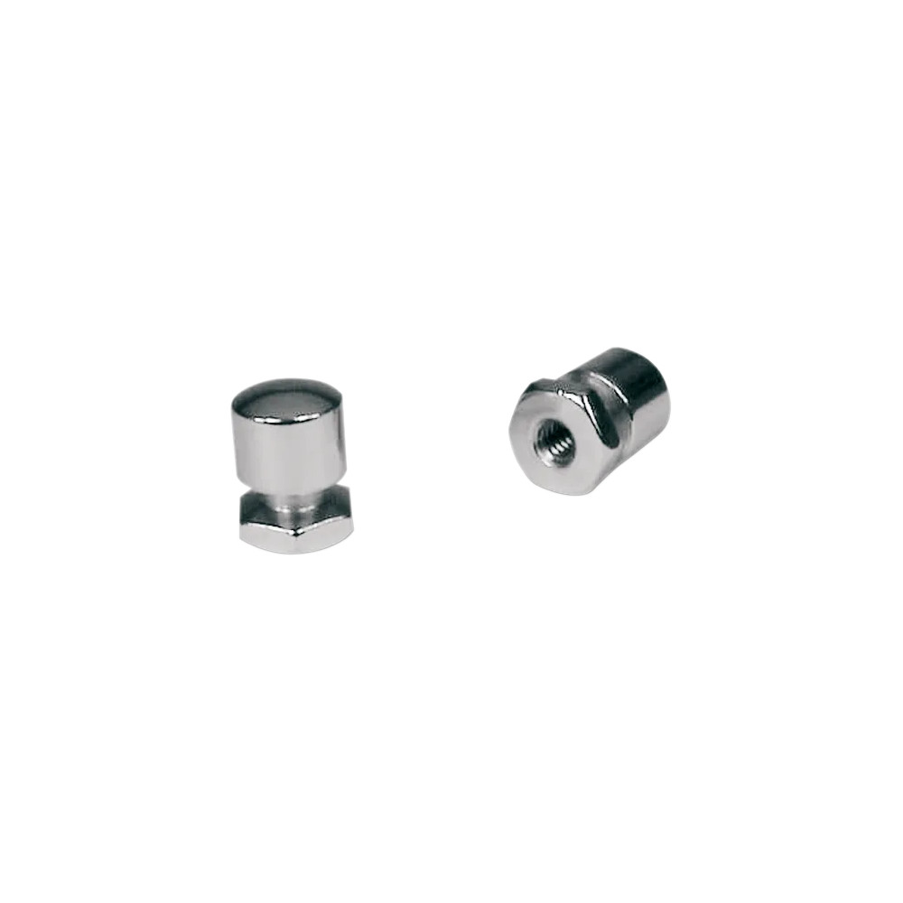 Chrome Seat Bolts and Mounting Nuts