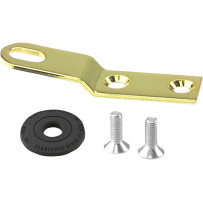 Seat Bracket — 1/4-28 thread, Gold