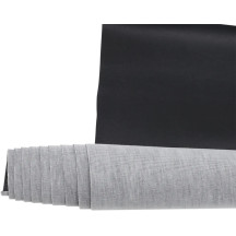 Universal Seat Cover Material — 137 cm x 91 cm, Black
