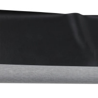 Material universal para fundas de asiento — 183 cm × 137 cm, Negro