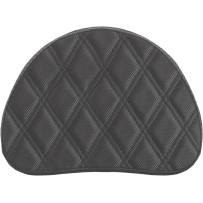 Sissy Bar Pad — Black, 16.5 cm (6-1/2"), 28 cm (11"), 38 mm (1-1/2")