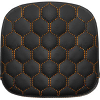 Honeycomb Sissy Bar Pad — 19 cm (7-1/2") height, Black