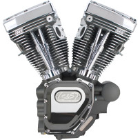 T124 Low Compression Long Block Engine — 124", 10.2:1, Stone Gray