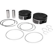 Piston Kit — 3.937", 4-3/8", 11:1, 1746 cc
