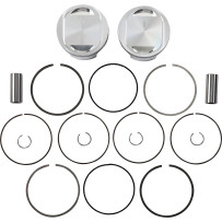 Piston Kit — 3.937", 9.5:1, 1595 cc
