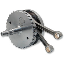 Conjunto de volante de inercia de repuesto — carrera 4-5/8" , motor B, sin pista de rodamiento del piñón