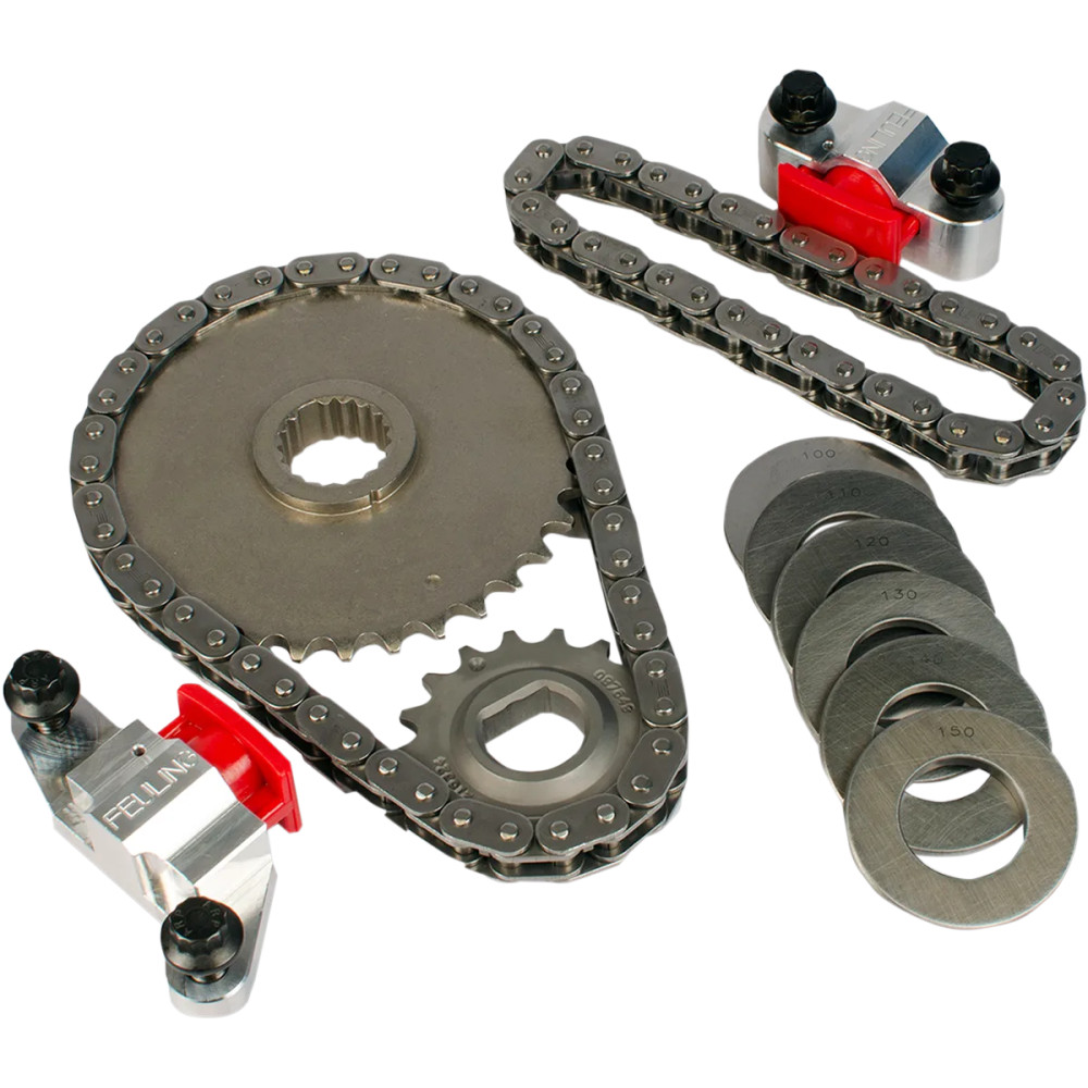 Kit de conversión de tensión de cadena de cam hidráulico OE+ para árbol de levas de estilo de conversión