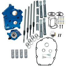 Cam Chest Kit without Cams for Chain Drive M8 — Chain, oil-cooled, Chrome