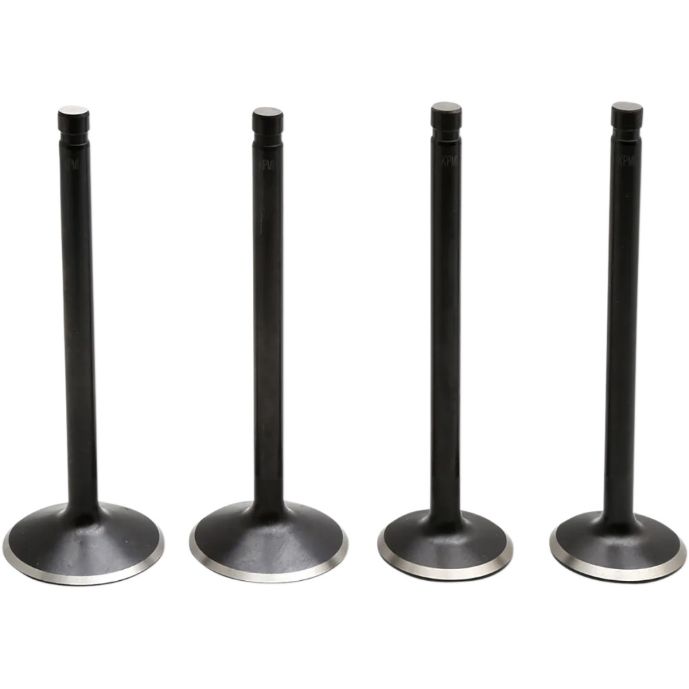 Black Diamond™ Engine Valve Kit — Intake head 1.585", Exhaust head 1.350", Intake length 4.550", Exhaust length 4.640"