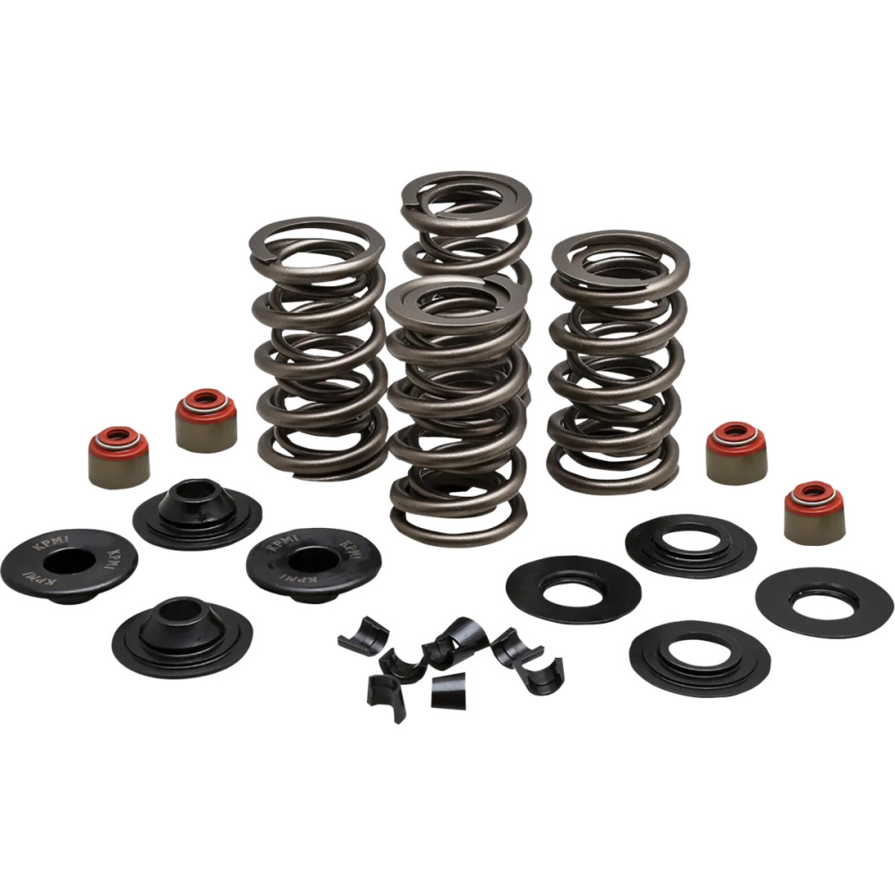 Kit de muelles de válvula de competición — 0.650" recorrido, 440 lb apertura, 185 lb asiento, Lightweight Racing