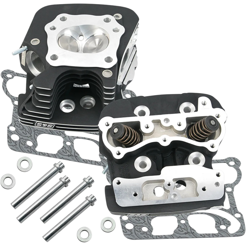 79 cc Super Stock® Cylinder Head — 79 cc, Powder-coated Black