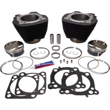 Big Bore Cylinder Kit — 4.250" bore, 4.500" stroke, 128 cu in, Black