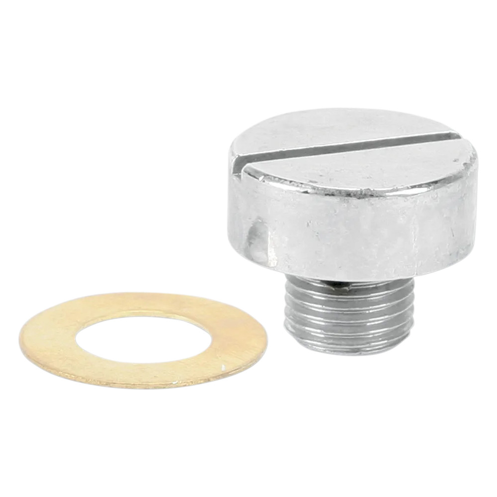 Tapón para bomba de aceite estilo OEM — cromado Tapón para bomba de aceite estilo OEM — cromado