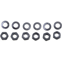Oil Pump Mounting Hardware — Chrome, Kit