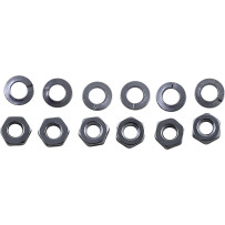 Oil Pump Mounting Hardware — Chrome, Kit
